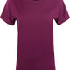 Camiseta Playerlayer Victory para mujer granate burdeos