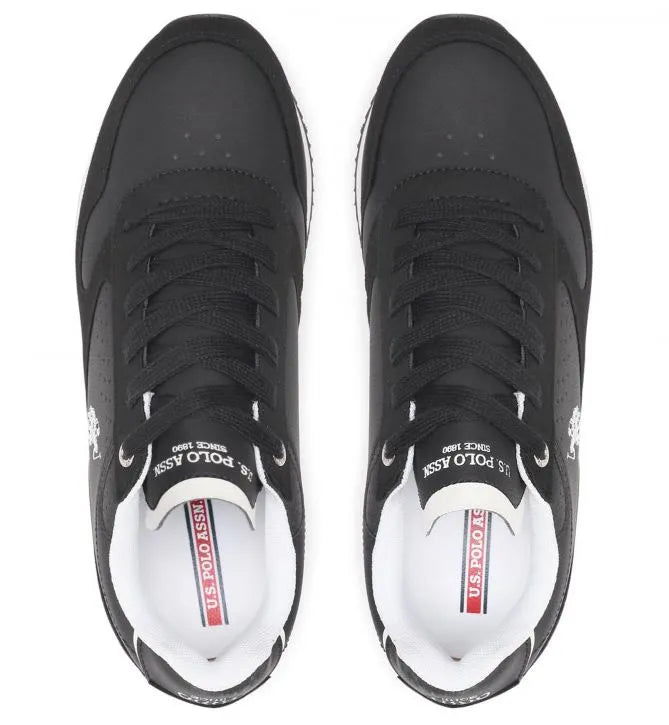 Férfi cipők U.s. Polo Assn. Fekete tornacipő