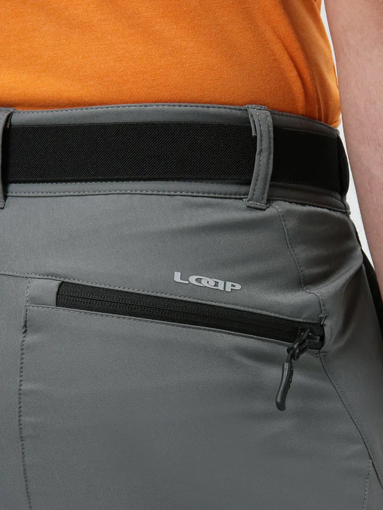 Pánske softshellové nohavice Loap Urman Grey