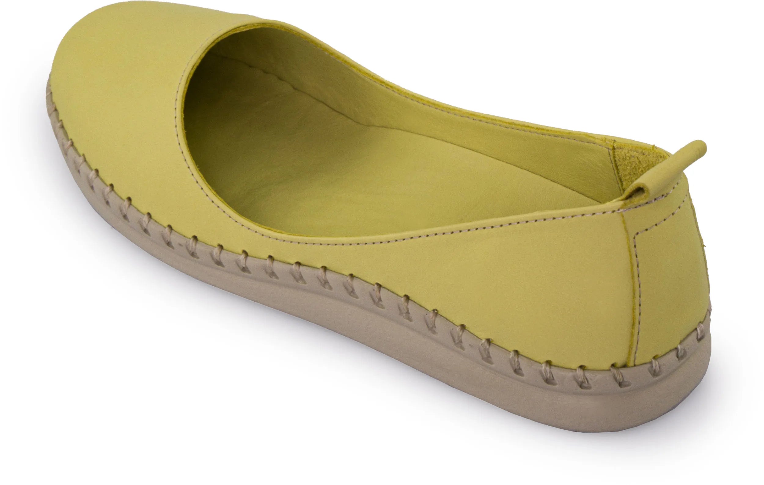 Ballerine in pelle da donna Nell Sunny Lime