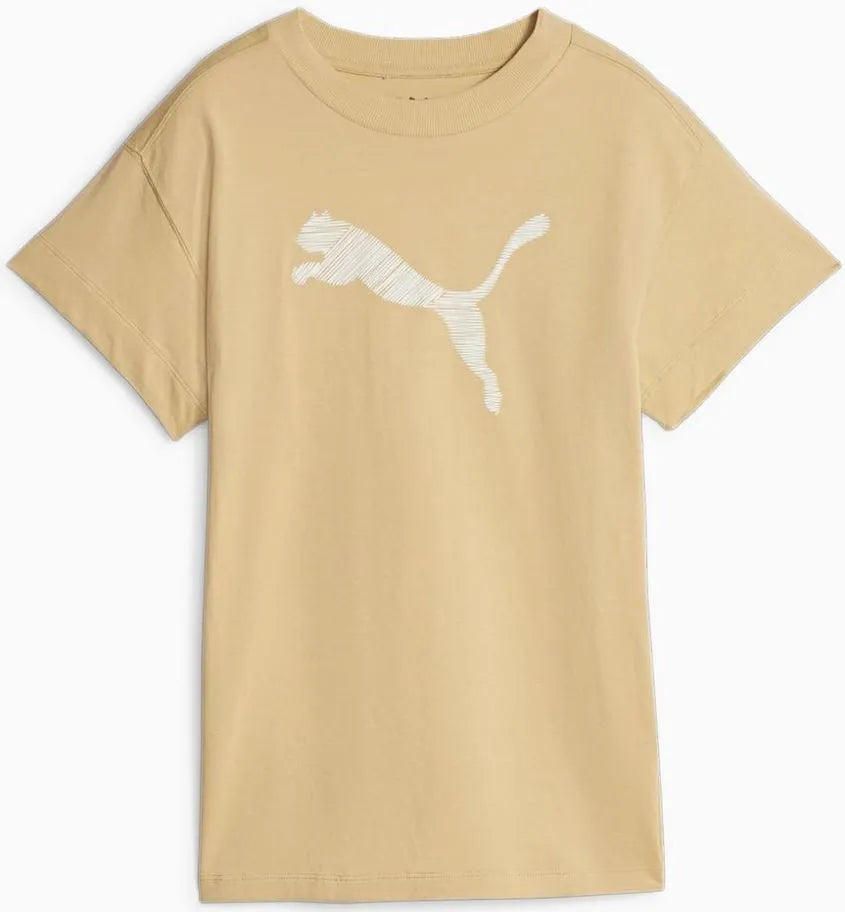 Dámske tričko puma wmns her tshirt sand dune beige l