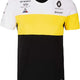 Детска тениска Renault Jr F1 Team T-shirt Бяло-жълто-черно Черно/жълто/бяло