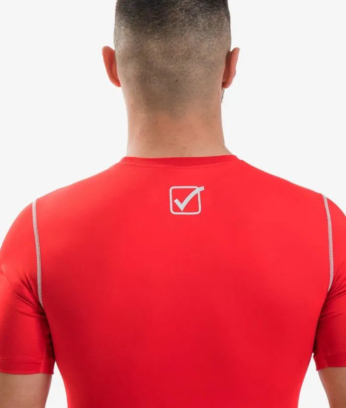 Maglietta sportiva da uomo Givova Corpus 2 Rossa 2xl