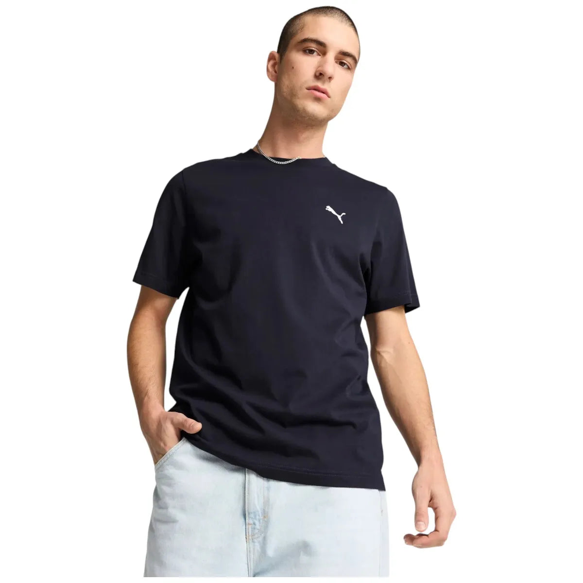 Pánské tričko Puma Ess Small Logo Blue