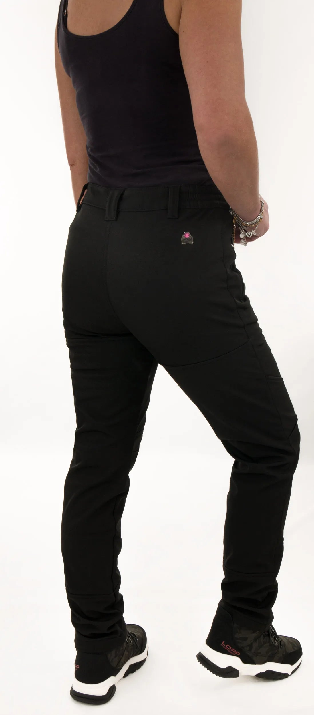Pantaloni softshell dama athl. dpt miura negru 48