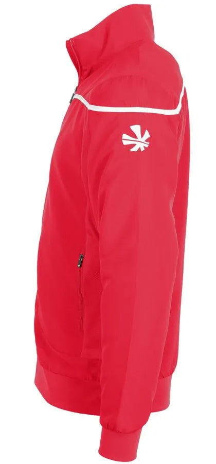 Jaqueta infantil reece varsity jr. vermelho-branco vermelho 140