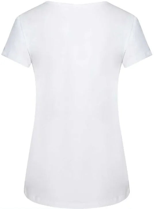 T-shirt damski Loap Abblina biały