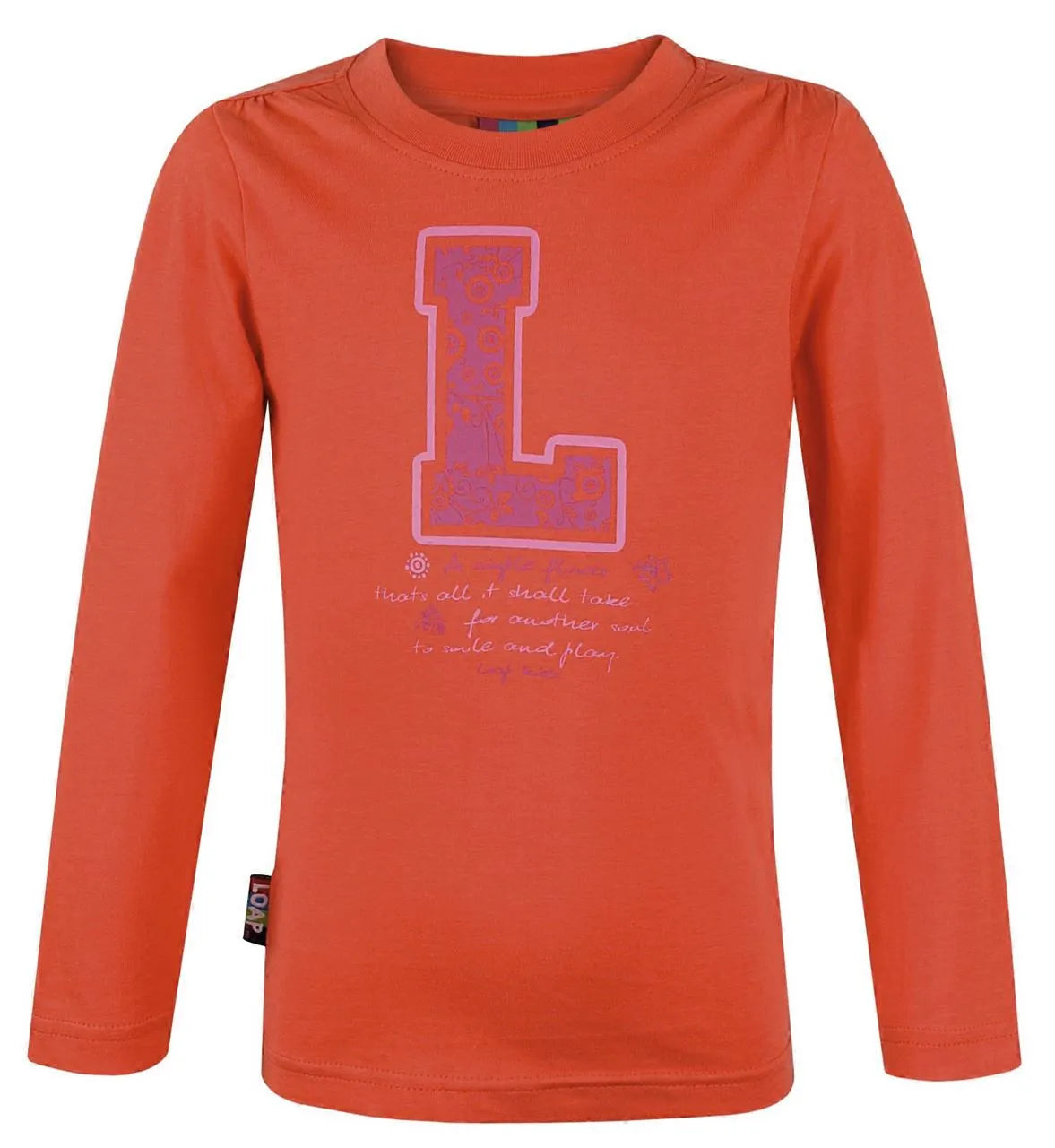 Detské tričko Loap Ina Orange