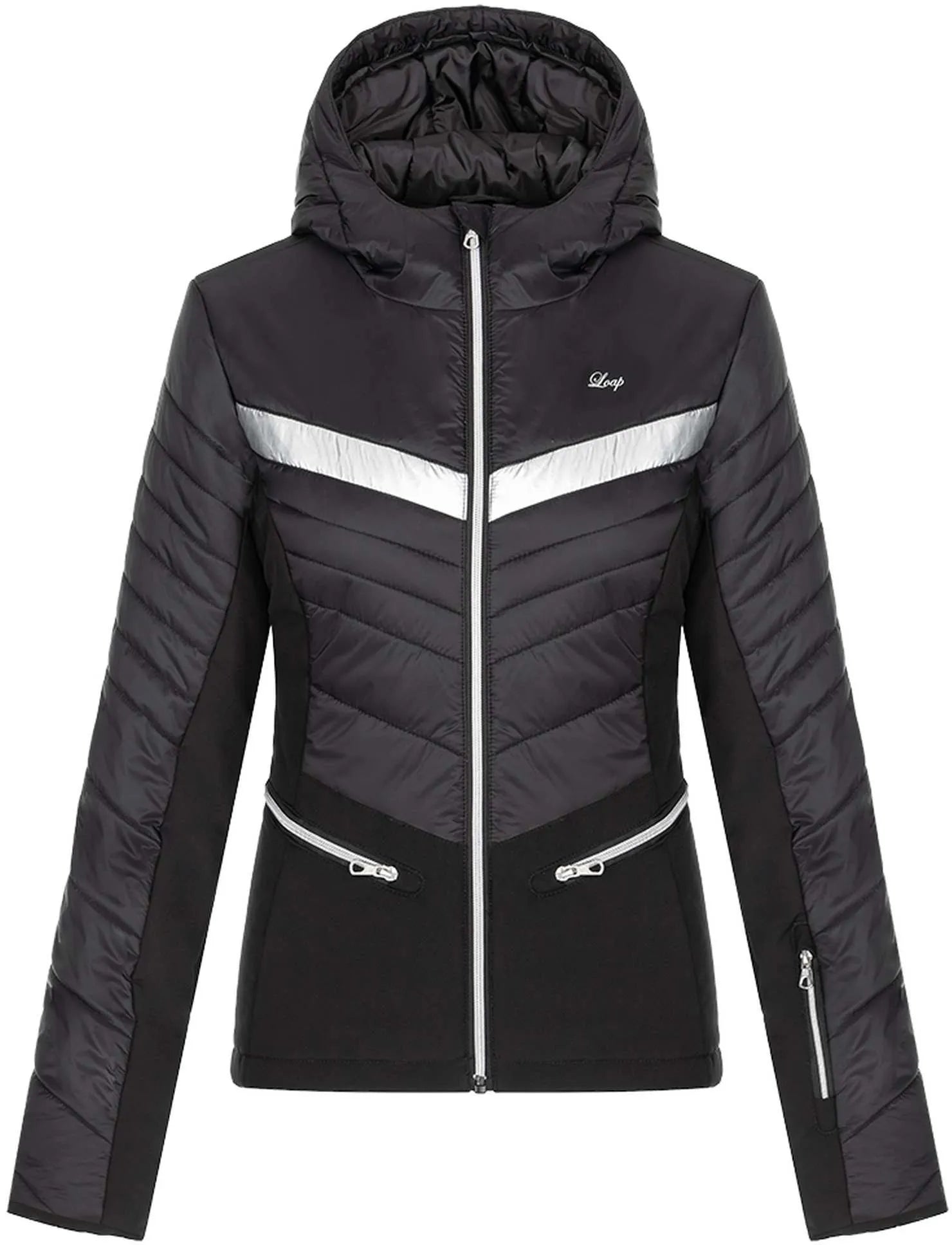Women's Ski Jacket Loap Oktie Black