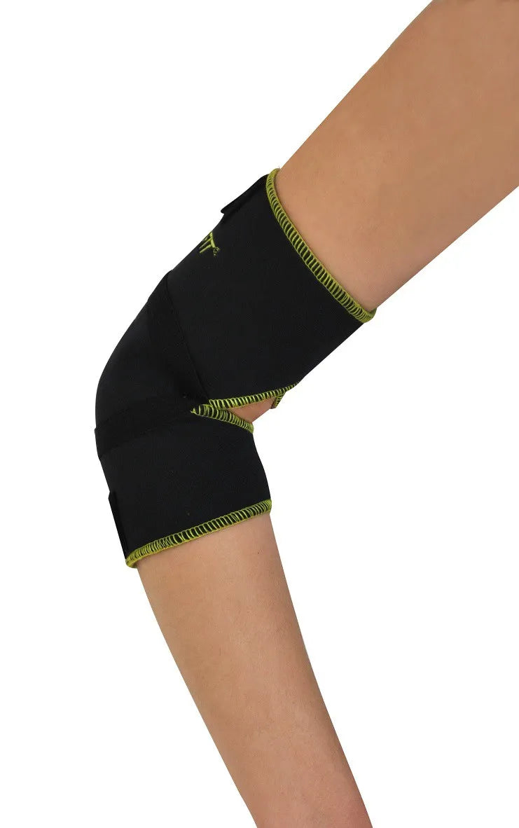 Bandage neoprene Lifefit - elbow dubh
