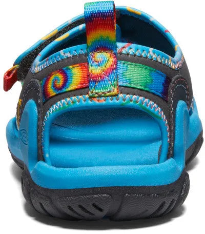 Sandals dath gorm 24 do pháistí Keen jr knotch agus maighnéad comhionannas vótaí