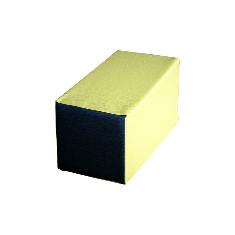 Figure Rectangle Light Halfno 50x25x25cm Amarillo/Gris