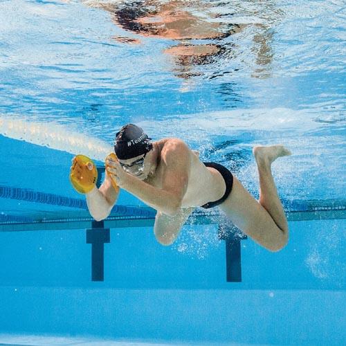 Finis Agility Paddles Yellow
