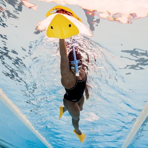 Finish Alignment Kickboard | Yellow