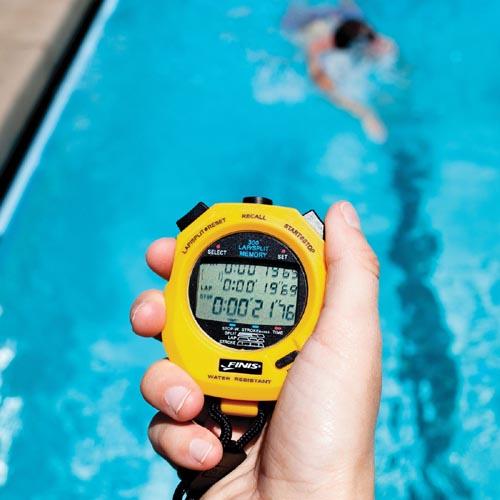 Finis 3x300m Stoppuhr | Gelb
