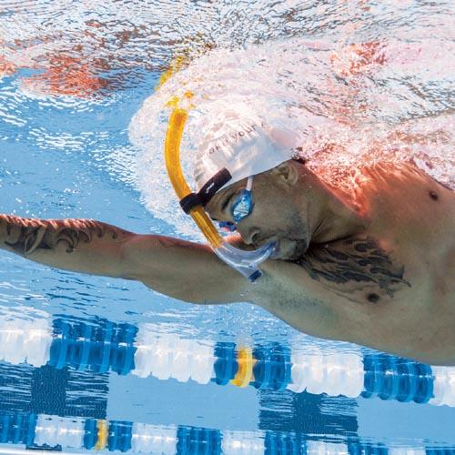 Snorkel Nadador Finis Original | amarillo