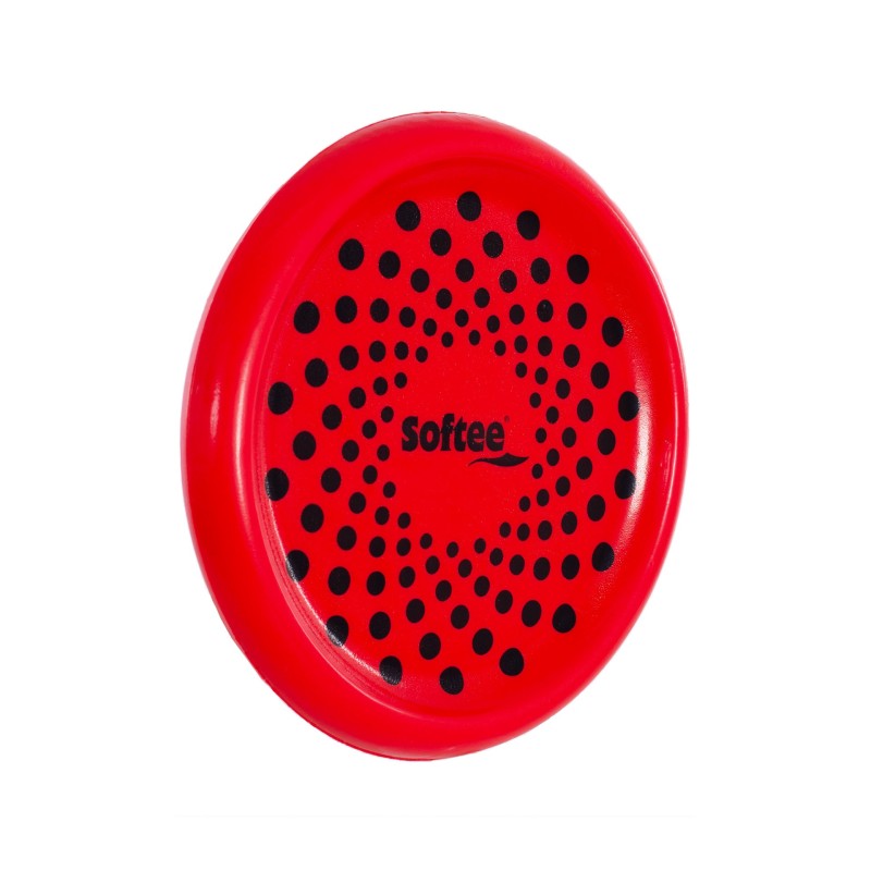 Foam Flying Disc De Rojo