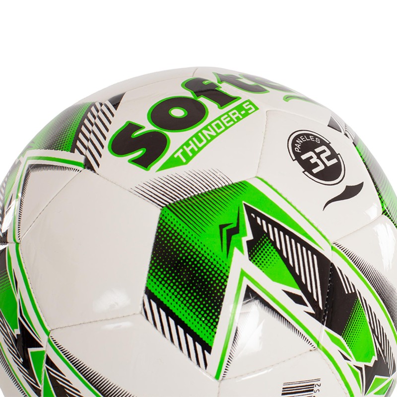 Voetbalbal Softee Thunder maat 5 Blanco/Verde FÚTBOL 11