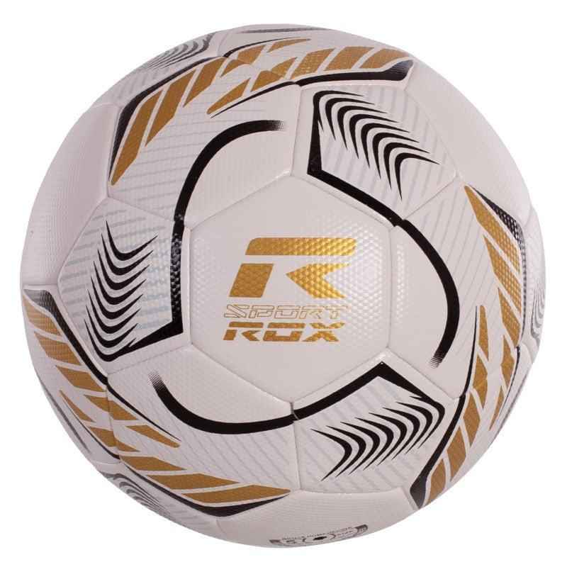 Fodboldbold Rox R-kommando Blanco/Oro