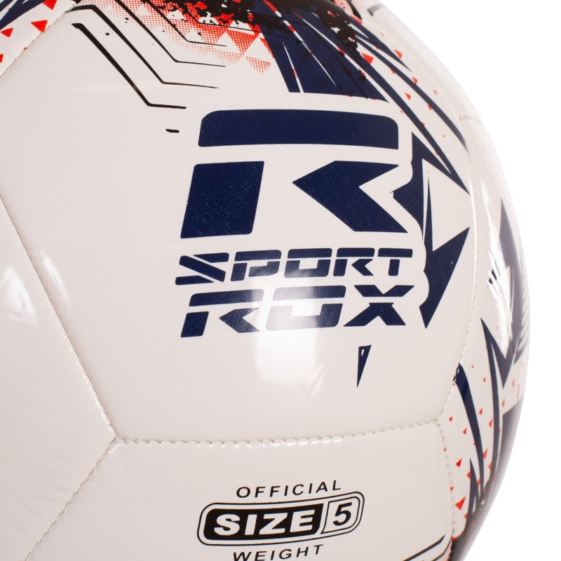 Fotbollsboll Rox R-inter Vit/Blå/Svart