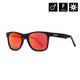 Horsefeathers Foster Sunglasses (gloss Black/mirror Red)