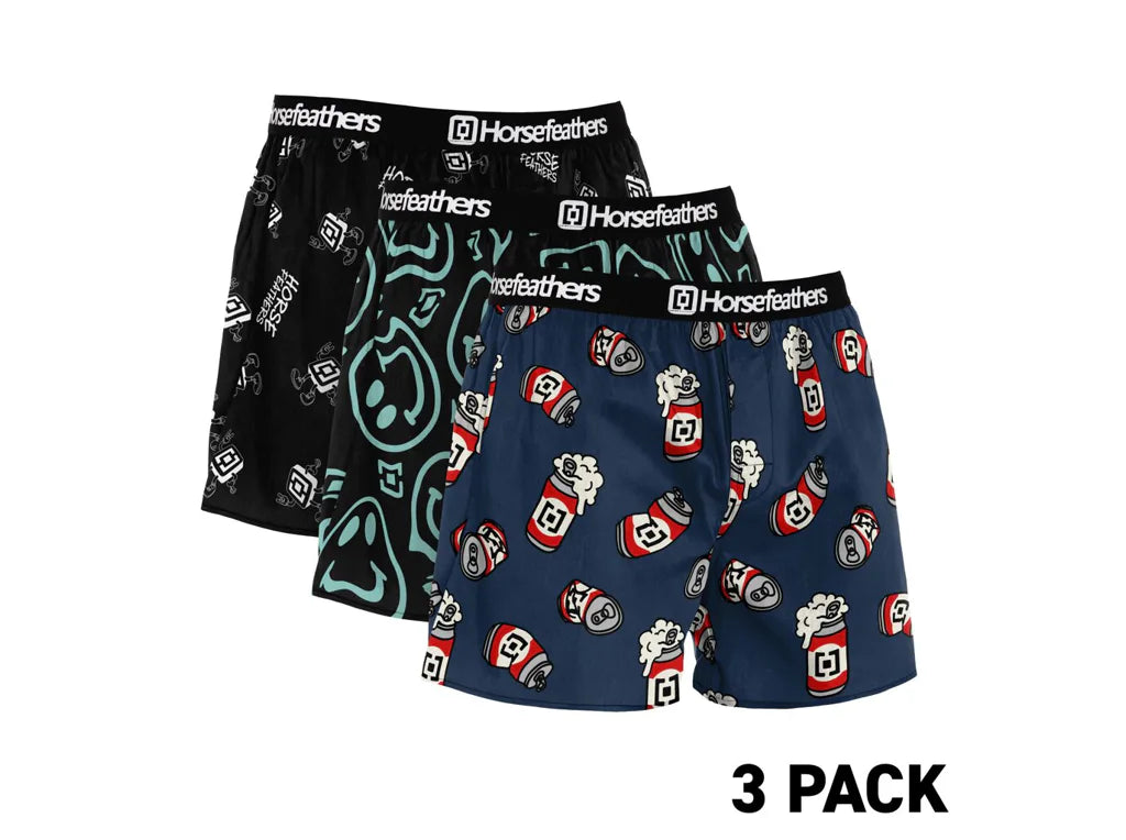 Boxerky Horsefeathers Frazier 3 pack (balíček 12)