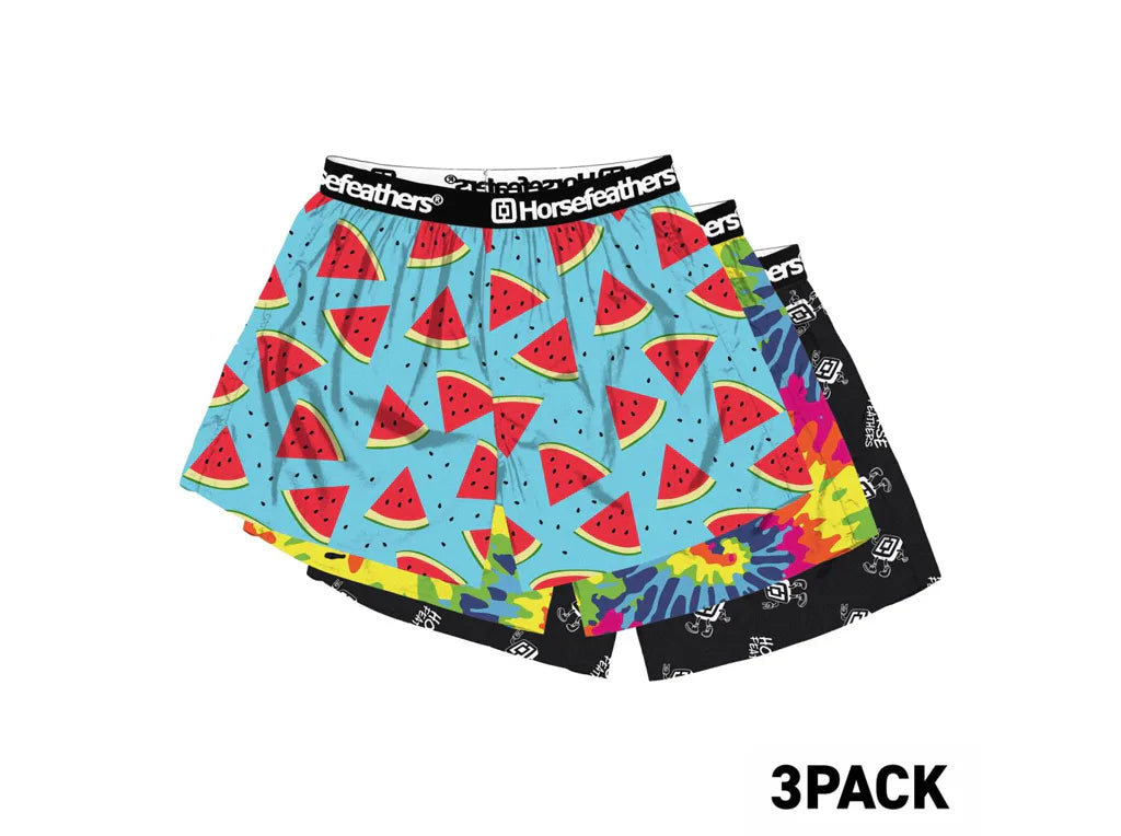 Horsefeathers Frazier 3pack Boxer Shorts (bundle 3)