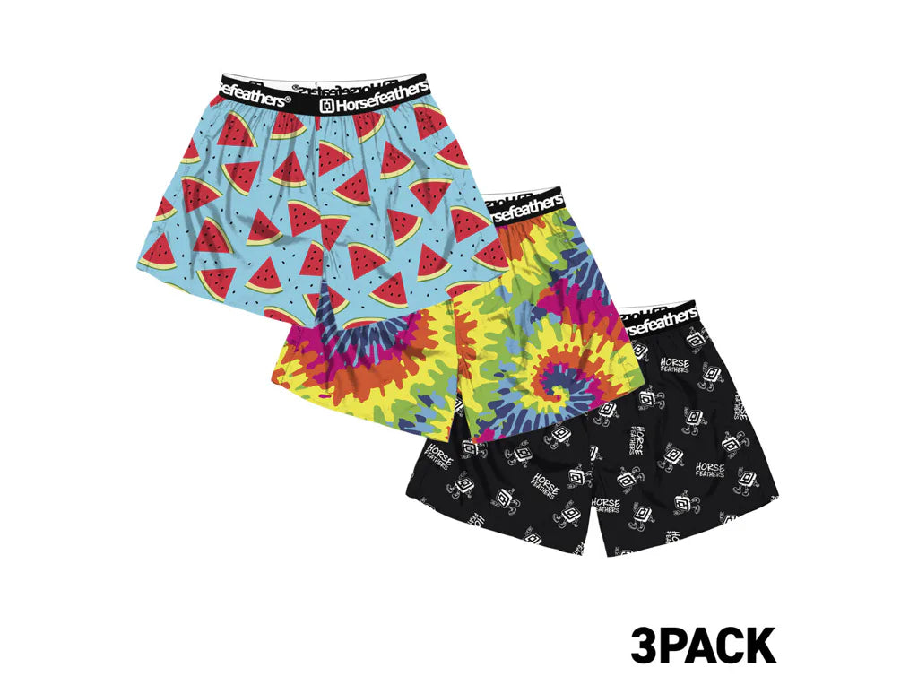 Horsefeathers Frazier 3pack Boxer Shorts (bundle 8)