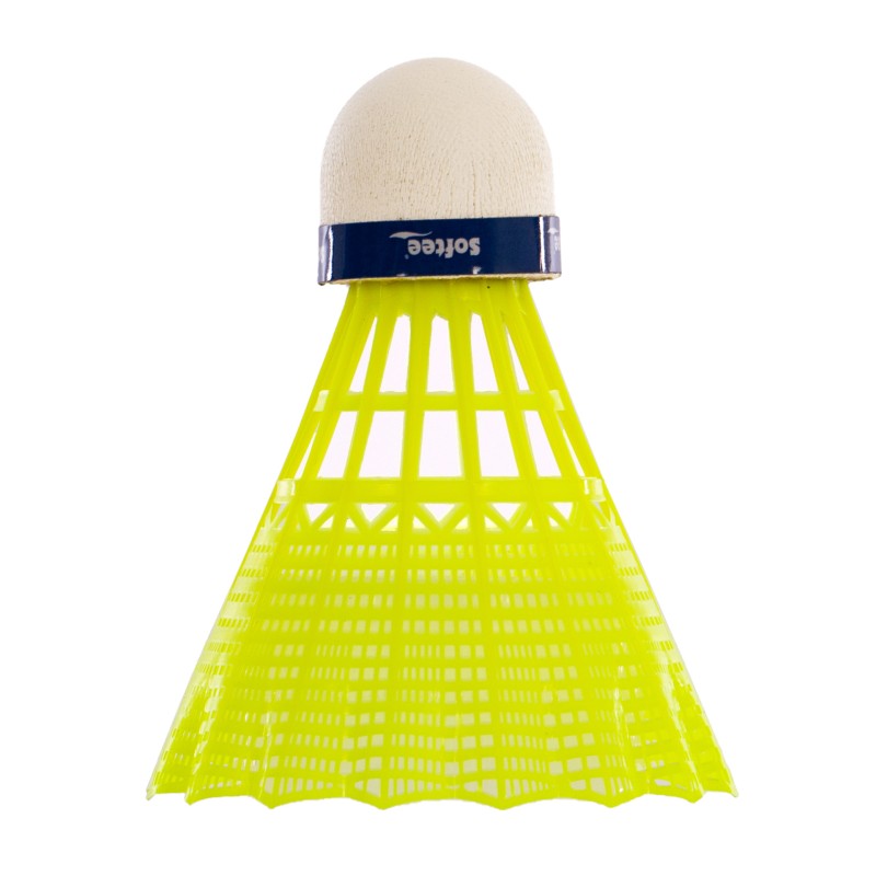 Ozdoby Badminton Softee 0,5 6uds Blanco ÚNICA