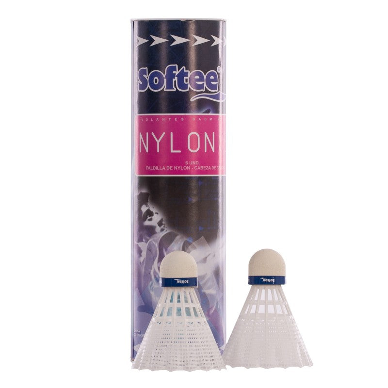 Ozdoby Badminton Softee 0,5 6uds Blanco ÚNICA