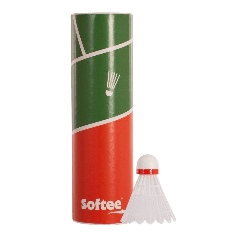 Frills Бадминтон Softee Найлон 2.5 6uds Blanco ÚNICA