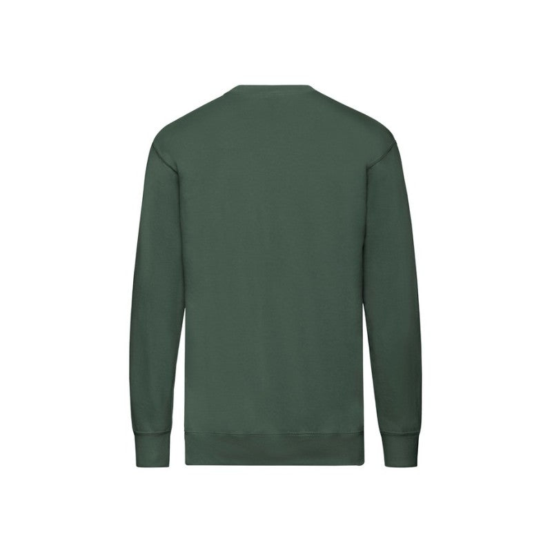 Felpa in felpa leggera con inserto Fruit Of The Loom per adulti nera