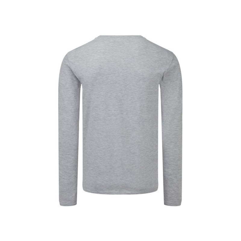 Fruit Of The Loom Iconic 150 Classic Long Sleeve T T-shirt Gris