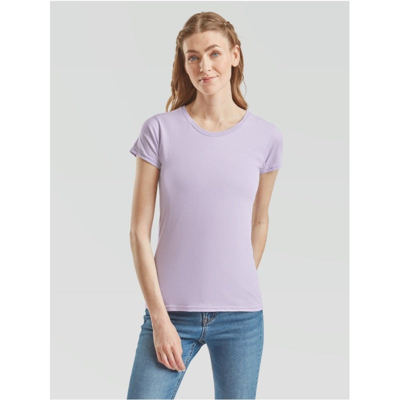Fruit Of The Loom Iconic 150 T Tricou Dama Ballet Roz