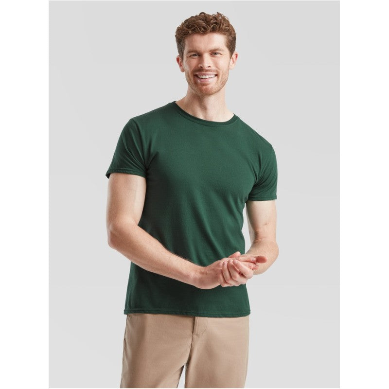 Camiseta Fruit Of The Loom Iconic 150 T Rosa Ballet