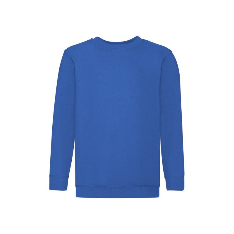 Fruit Of The Loom Kids Classic Set-in Sweat Sweatshirt Negro