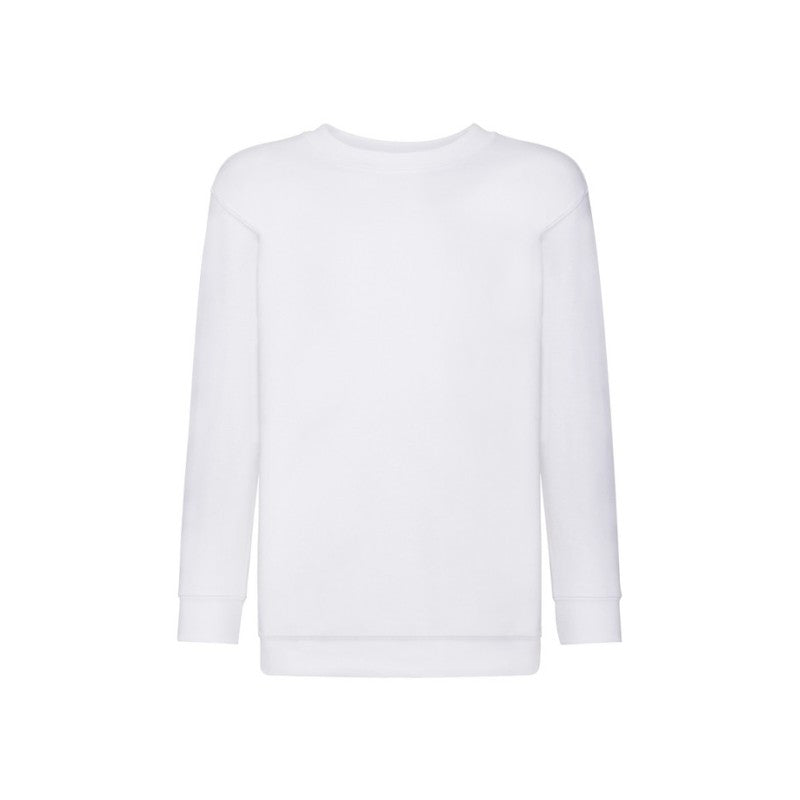 Fruit Of The Loom Kids Classic Set-in Sweat Sweatshirt Negro