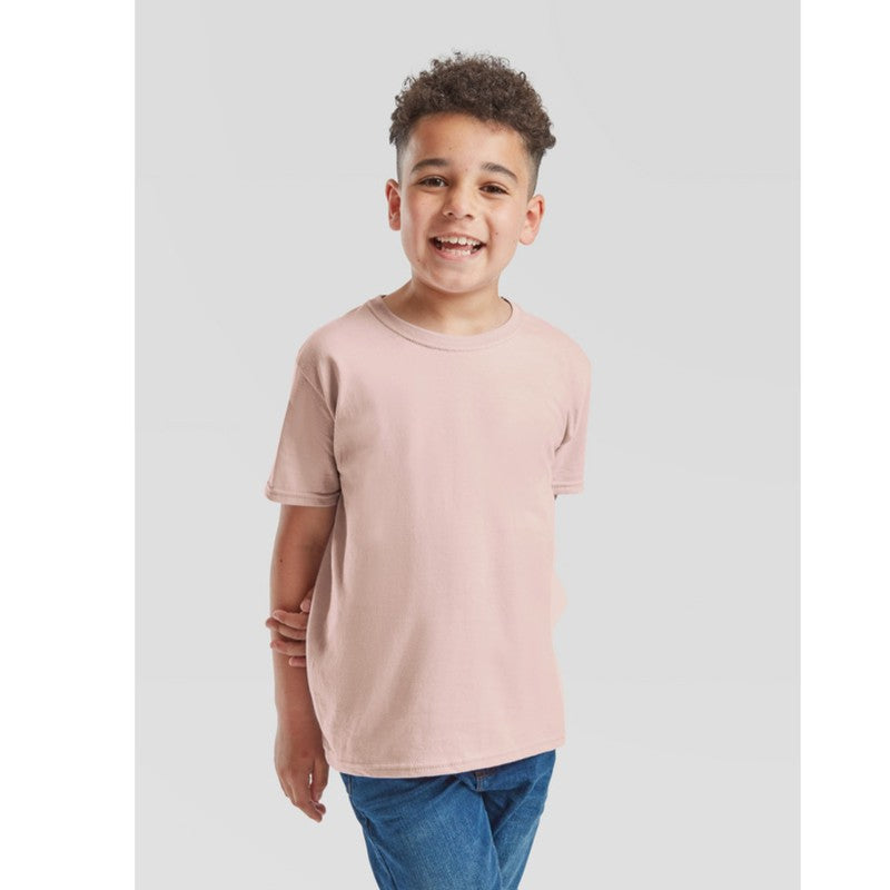 Fruit Of The Loom Kids Iconic 150 T T-shirt Gris
