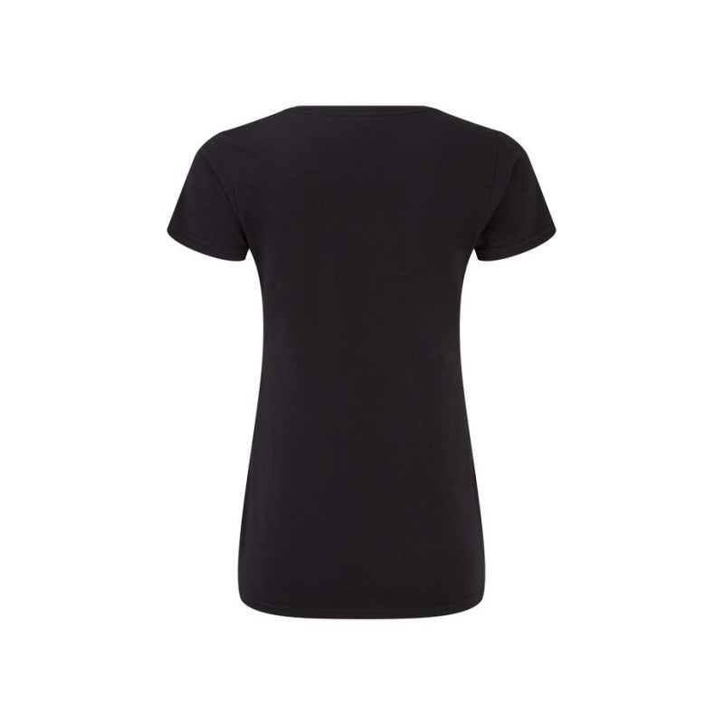 Fruit Of The Loom Ladies Iconic 150 V-hals T T-sirt Fucsia