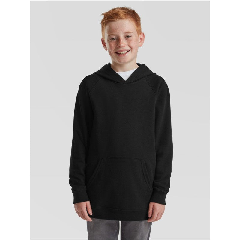 Fruit Of The Loom Sudadera Ligera Con Capucha Niños Camiseta Marino Oscuro