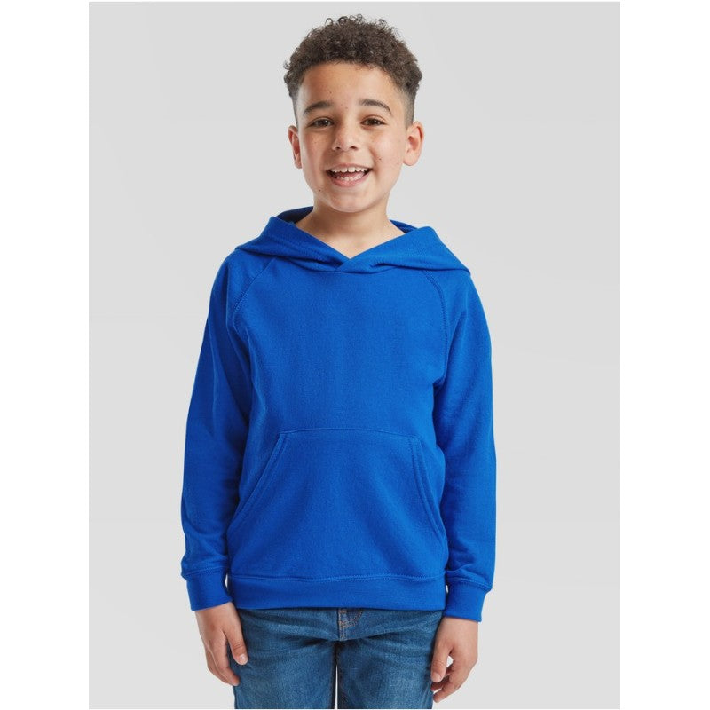 Fruit Of The Loom Sudadera Ligera Con Capucha Niños Camiseta Marino Oscuro
