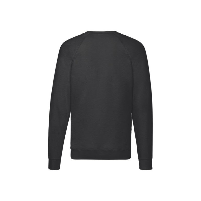 Fruit Of The Loom Lightweight Raglan Sweat Sweatshirt Negro