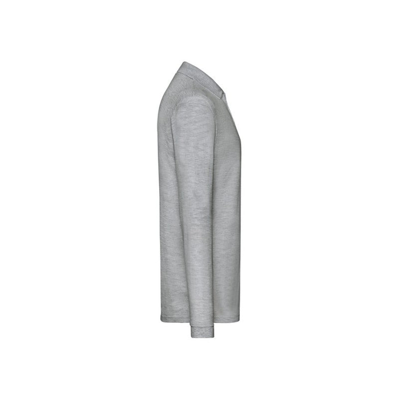 Polo Premium Fruit Of The Loom Uomo Grigia