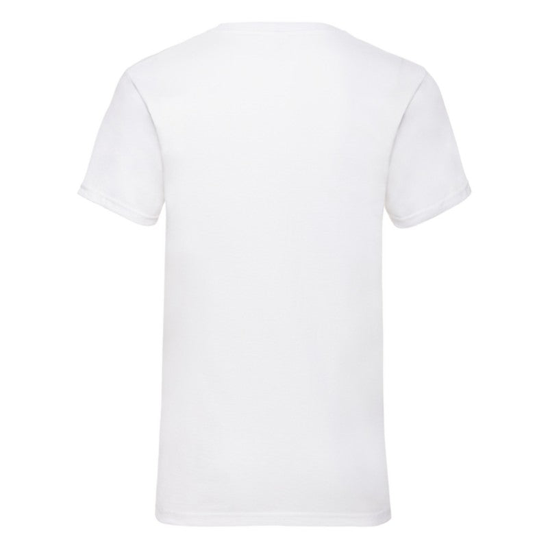 Camiseta Fruit Of The Loom Valueweight V-neck T Adulto Cinza