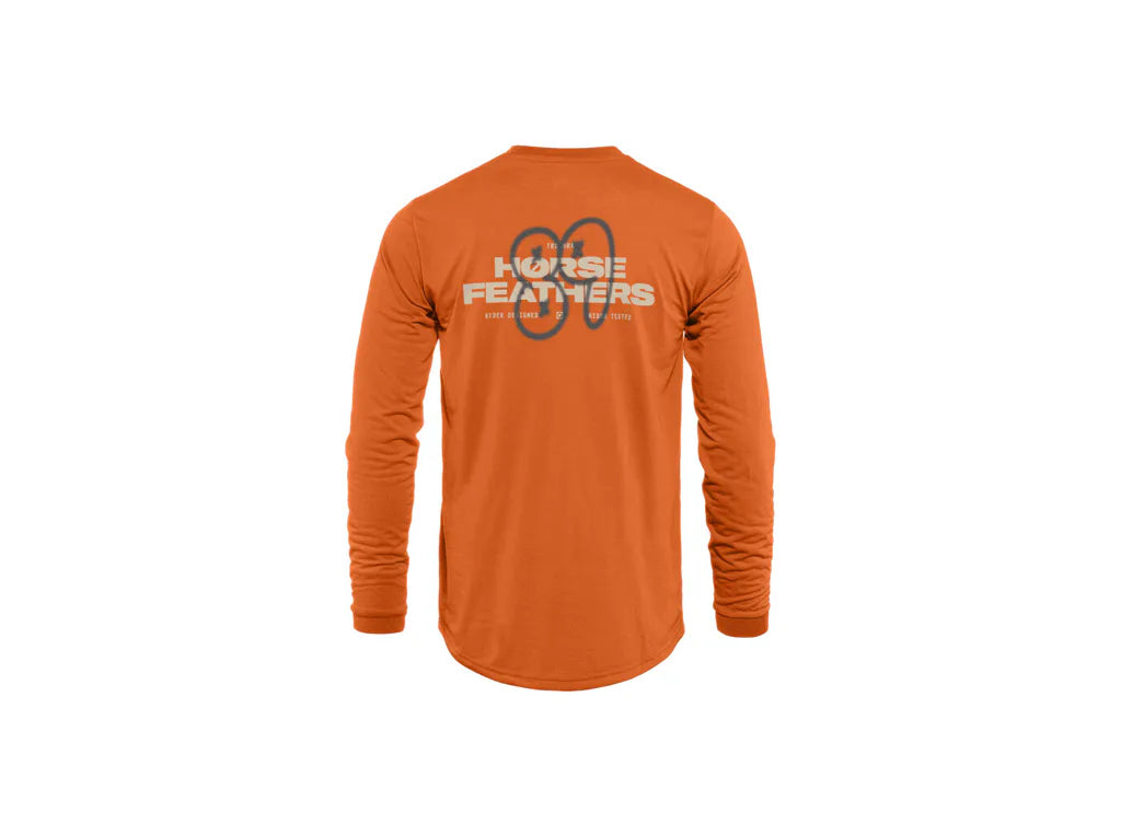 Horsefeathers Fury Ls Bike Jersey (burnt Orange)