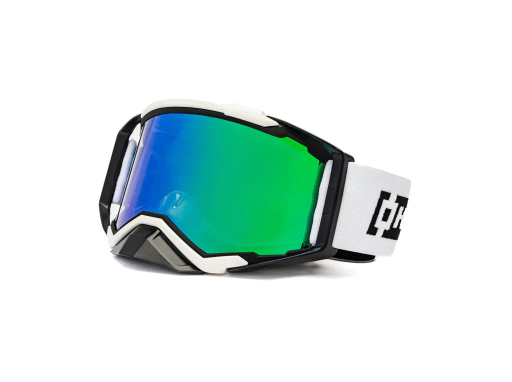 Horsefeathers Garett Bike Goggles (black/white)