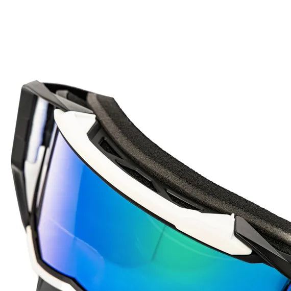 Horsefeathers Garett Bike Goggles (black/white)