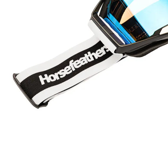 Horsefeathers Garett Bike Goggles (black/white)