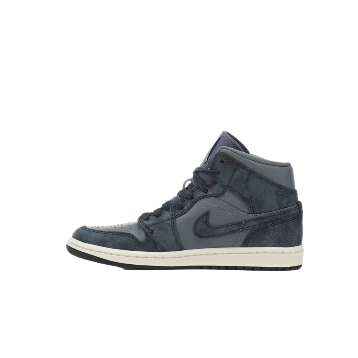 Air Jordan 1 Mid Distressed Grey