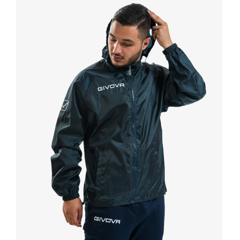 Givova Basico Raincoat Marino